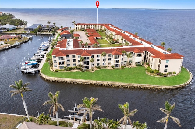 1 Colony Point Dr Unit A19, Punta Gorda, FL 33950 - birds eye view of property featuring a water view