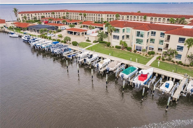1 Colony Point Dr Unit A19, Punta Gorda, FL 33950 - bird's eye view featuring a water view