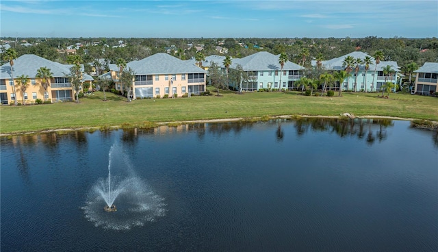 property view of water