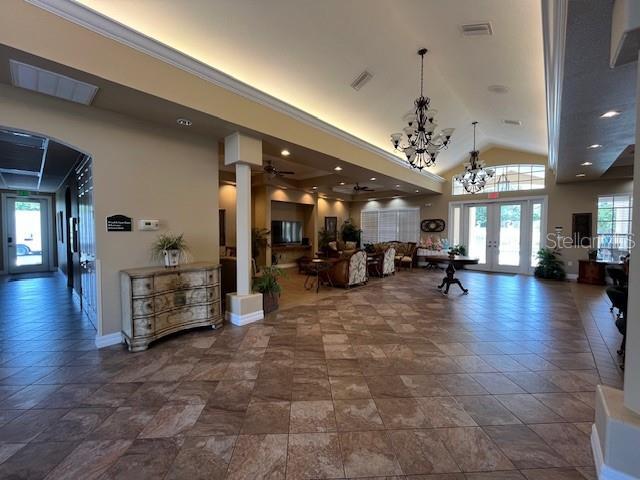 common area featuring visible vents