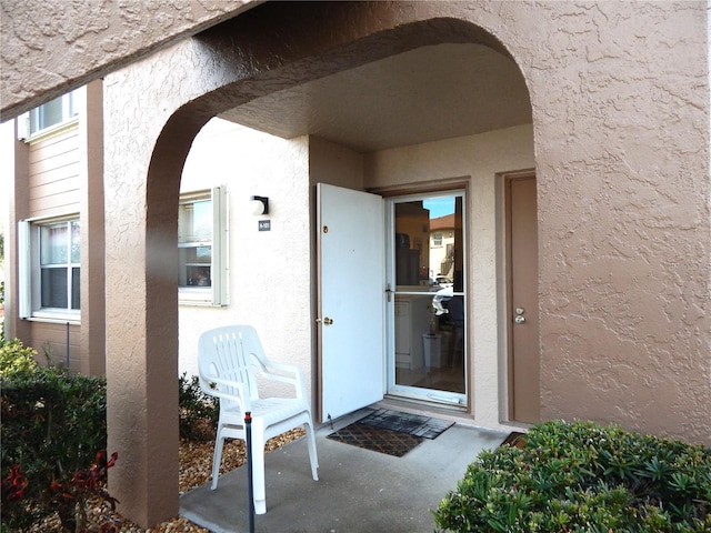 view of property entrance