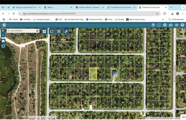 14452 Molla Ave, Port Charlotte FL, 33953 land for sale