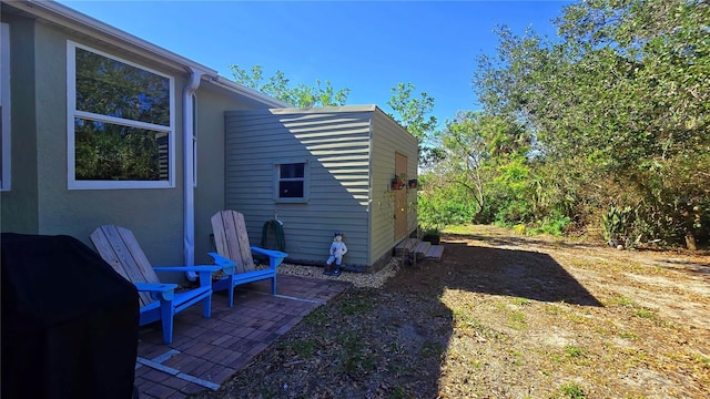 exterior space with a patio