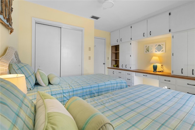520 Boardman Dr, Punta Gorda, FL 33950 - bedroom with visible vents and a closet