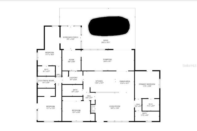 3429 Sleepy Hollow Ln, Punta Gorda, FL 33950 - property floor plan