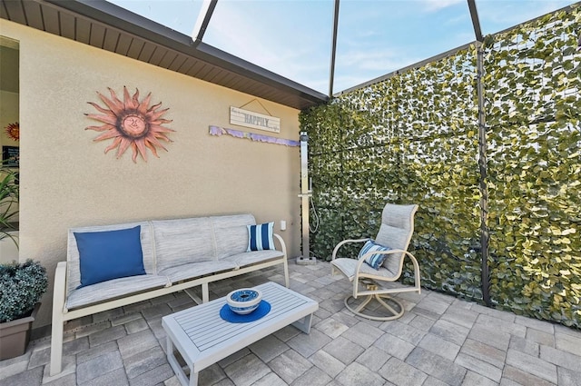 view of patio / terrace with outdoor lounge area