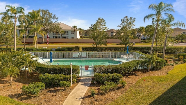 view of swimming pool