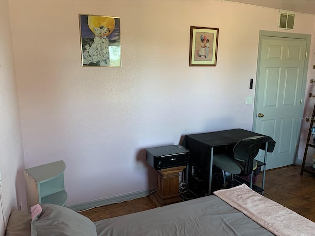3380 Maple Ter, Port Charlotte, FL 33952 - bedroom featuring wood finished floors, baseboards, and visible vents