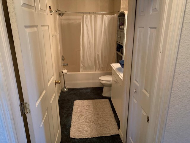 3380 Maple Ter, Port Charlotte, FL 33952 - bathroom with toilet and shower / bathtub combination with curtain