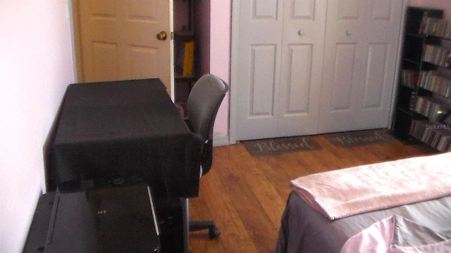 3380 Maple Ter, Port Charlotte, FL 33952 - home office with wood finished floors