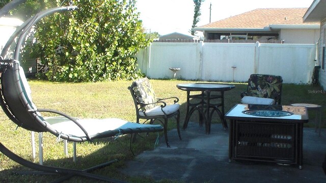 3380 Maple Ter, Port Charlotte, FL 33952 - view of patio with fence