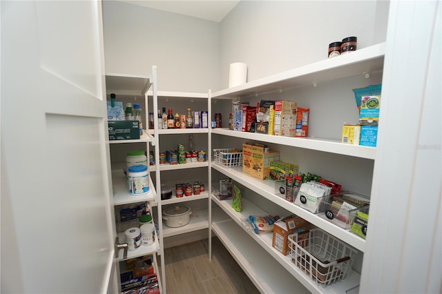 view of pantry