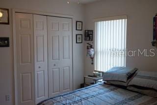 bedroom featuring a closet