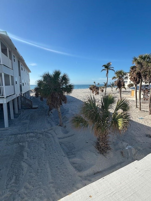 water view with a beach view