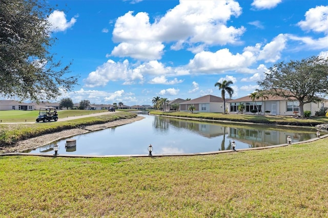 property view of water