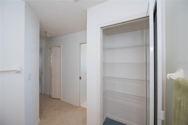 view of closet