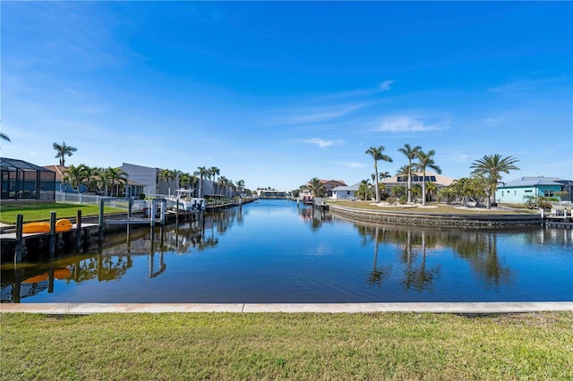 property view of water