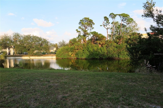 property view of water