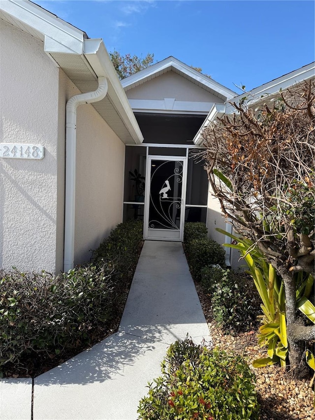 view of property entrance