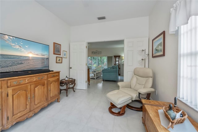 view of sitting room