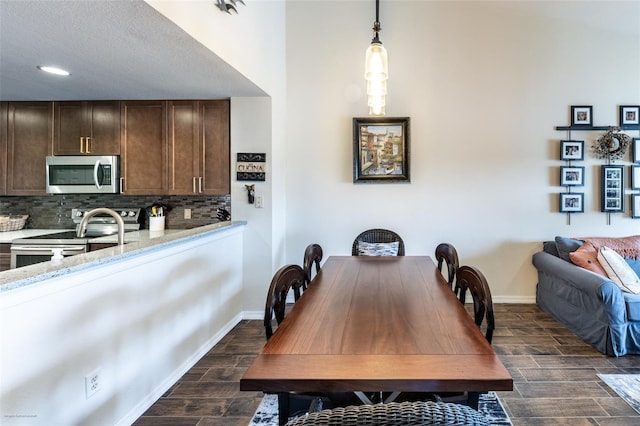 view of dining area