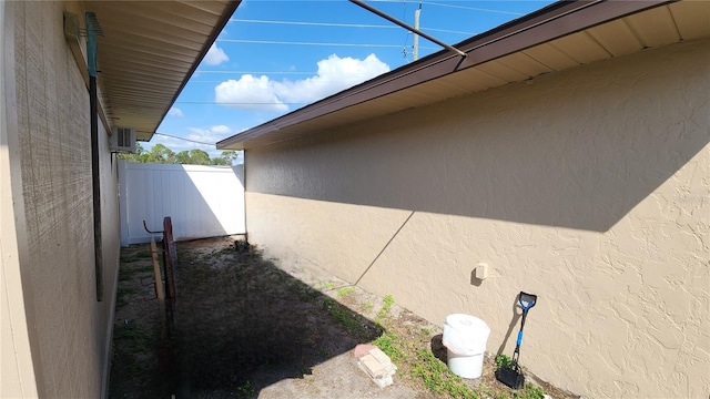 view of home's exterior