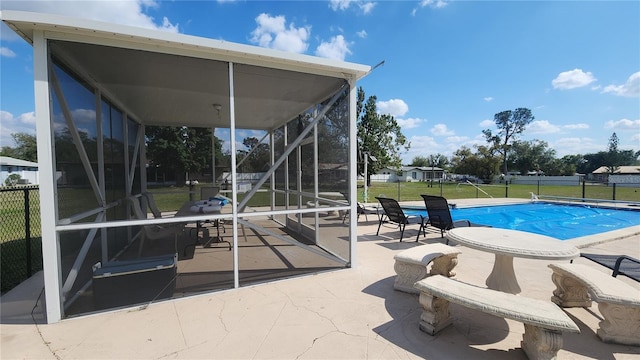 181 Coconut St, Punta Gorda, FL 33980 - view of swimming pool featuring a patio