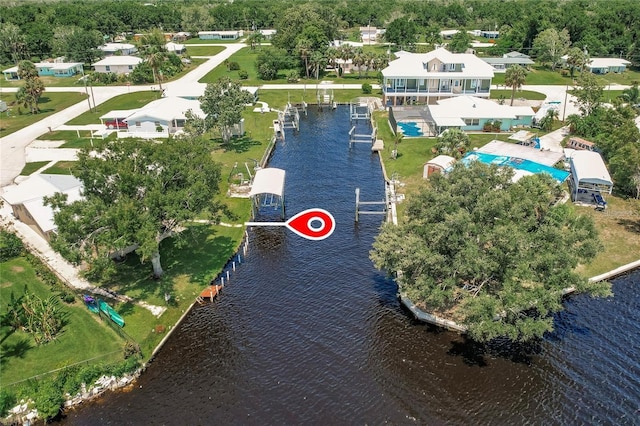 9656 SW Marina Dr, Arcadia, FL 34269 - bird's eye view of a large body of water