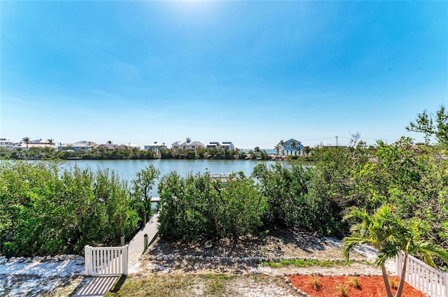 property view of water
