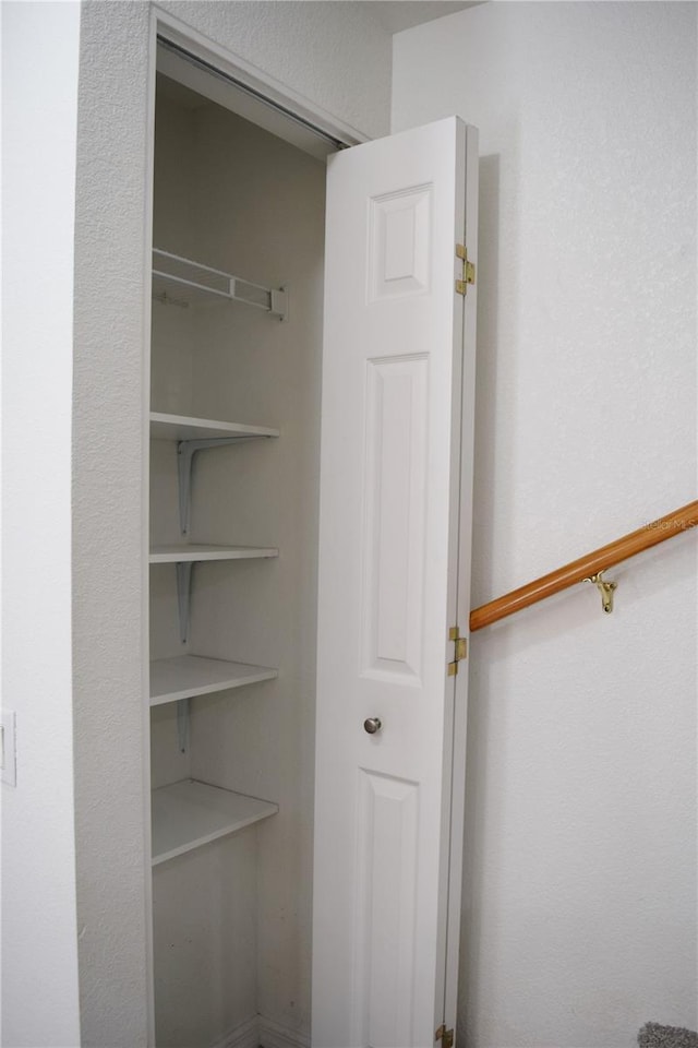 view of closet