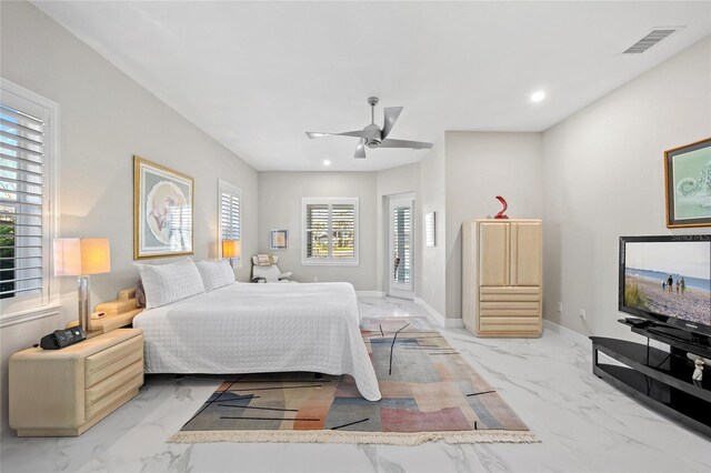 3415 Tripoli Blvd, Punta Gorda, FL 33950 - bedroom with ceiling fan