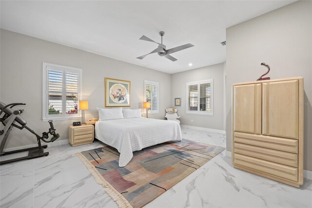 3415 Tripoli Blvd, Punta Gorda, FL 33950 - bedroom with ceiling fan
