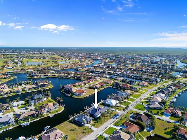 3415 Tripoli Blvd, Punta Gorda, FL 33950 - birds eye view of property with a water view