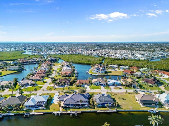 3415 Tripoli Blvd, Punta Gorda, FL 33950 - drone / aerial view featuring a water view