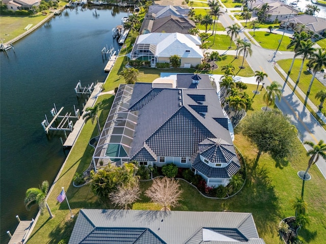 3415 Tripoli Blvd, Punta Gorda, FL 33950 - bird's eye view with a water view