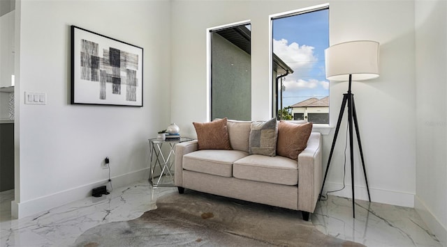 view of sitting room