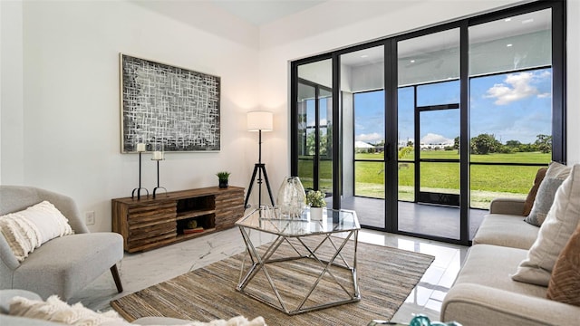 view of living room