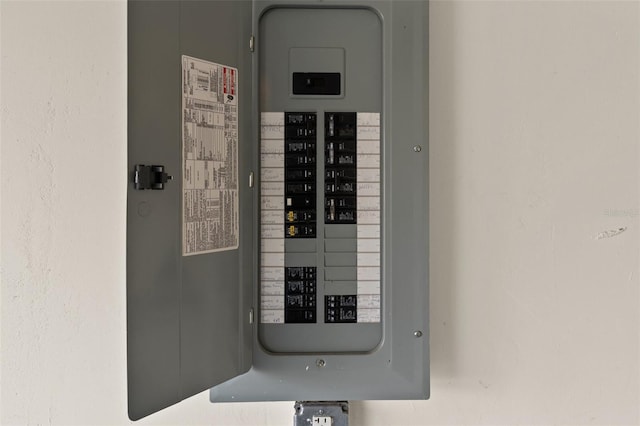 utilities with electric panel