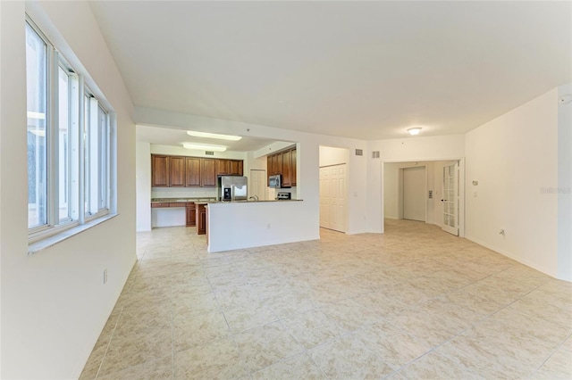 view of unfurnished living room