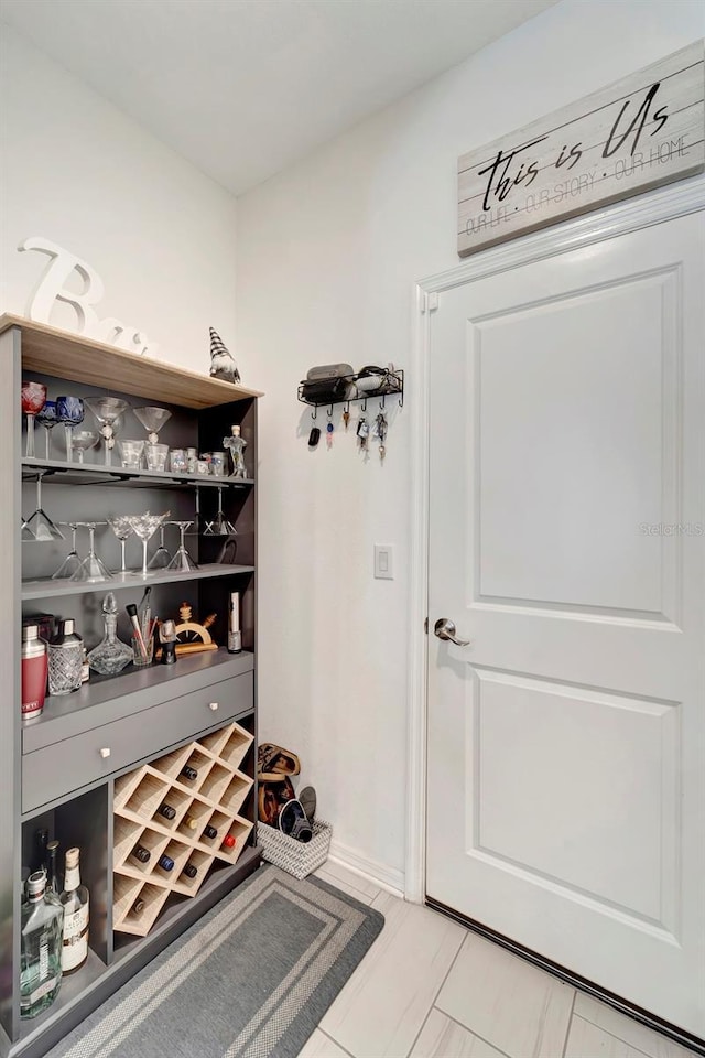 view of mudroom