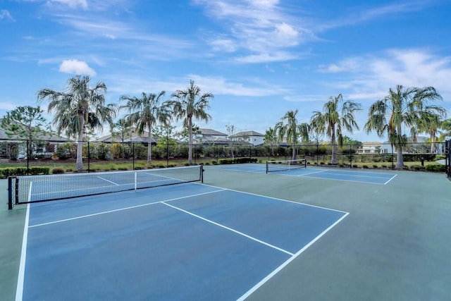 view of sport court