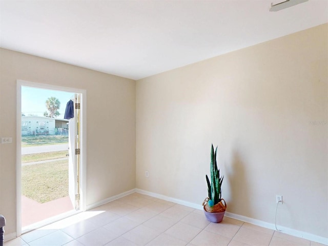 21456 Holdern Ave, Port Charlotte, FL 33952 - unfurnished room with light tile patterned floors