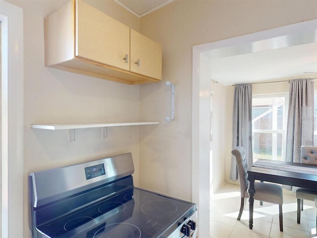 21456 Holdern Ave, Port Charlotte, FL 33952 - kitchen featuring stainless steel range with electric stovetop
