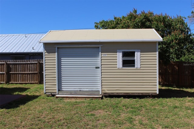 21456 Holdern Ave, Port Charlotte, FL 33952 - view of outbuilding with a lawn