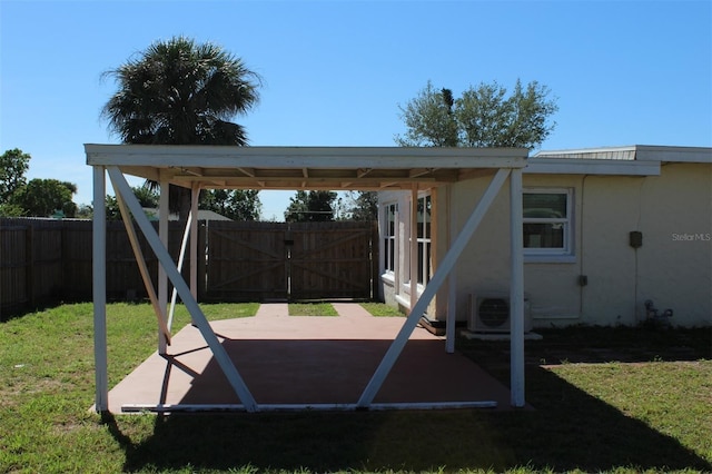 21456 Holdern Ave, Port Charlotte, FL 33952 - exterior space with ac unit