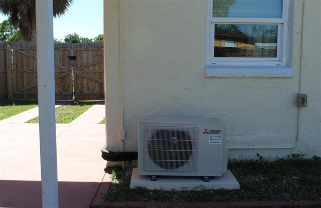 21456 Holdern Ave, Port Charlotte, FL 33952 - exterior details with ac unit