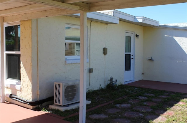 21456 Holdern Ave, Port Charlotte, FL 33952 - property entrance featuring ac unit