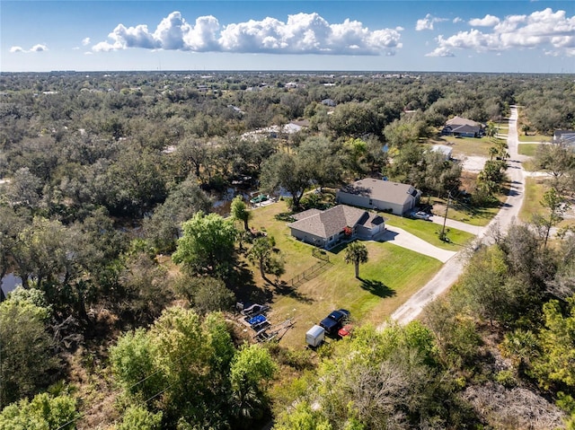 27385 Neaptide Dr, Punta Gorda, FL 33983 - bird's eye view of a heavily wooded area