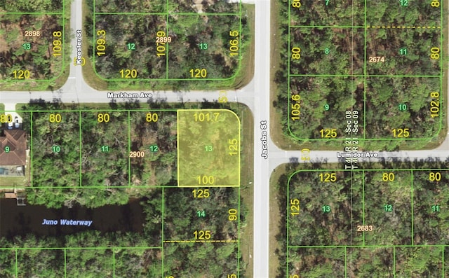 1335 Jacobs St, Port Charlotte FL, 33953 land for sale