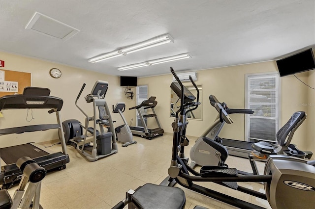 view of exercise room